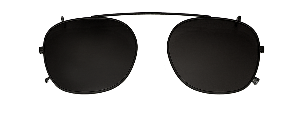 Clip on Sun Robin Matt Black/Smoke