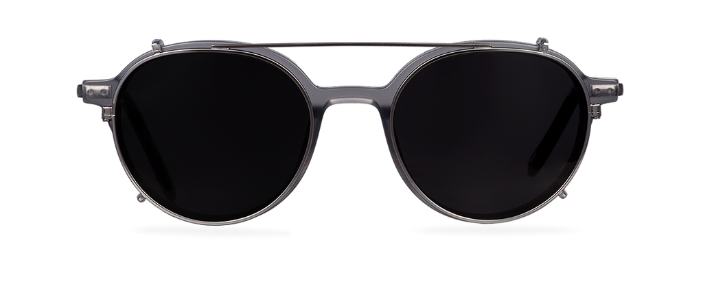 Clip on Sun Tracy Gunmetal/Smoke
