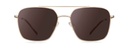Sluneční brýle Ralph Satin Gold/Cocoa Brown