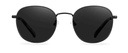 Sluneční brýle Leo Wide Matt Black/Black Matt