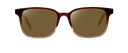 Sluneční brýle Louis Wide Brown Ombre